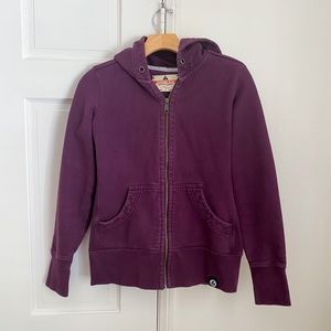 American Giant Purple Hoodie